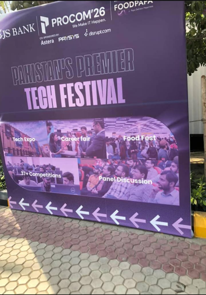 Pakistan's Premier Tech Festival — PROCOM 2026