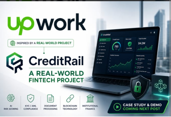 CreditRail — AI-Assisted Underwriting and On-Chain Credit Distribution Platform