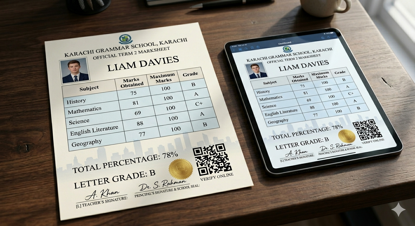 Neural Grade — Marksheet Distribution